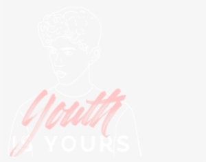 Youth// Troye Sivan Drag It Because It's Transparent - Calligraphy