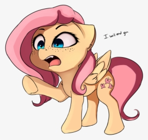 Miokomata, Dead Source, Dialogue, Fangs, Female, Fluttershy, - Cartoon