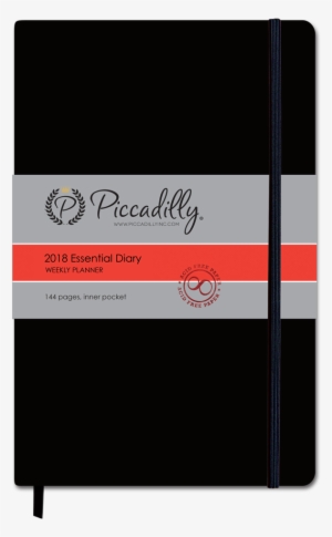 Essential Notebook Black Medium Ruled