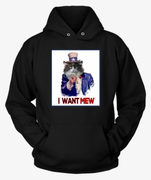 I Want Mew Hoodie - Creative Christian T Shirts