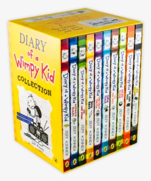 Diary Of A Wimpy Kid Collection 10 Books Pack Box Set - Diary Of A Wimpy Kid Collection (10 Books)