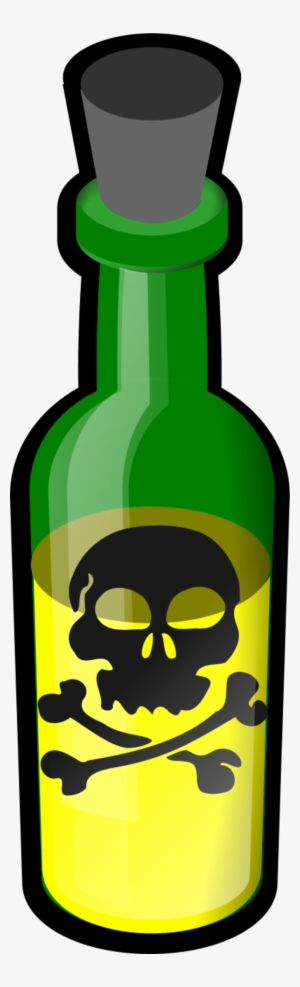 Svg Black And White Download Bottle Transparent Poison - Poison Png