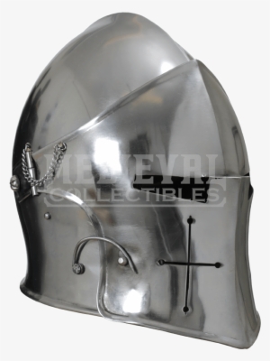 Visored Barbuta Helmet