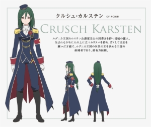Crusch Karsten Anime Character Art - Re Zero Crusch Costume
