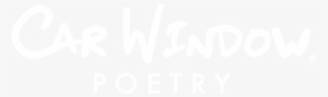 Carwindowpoetry White Tm