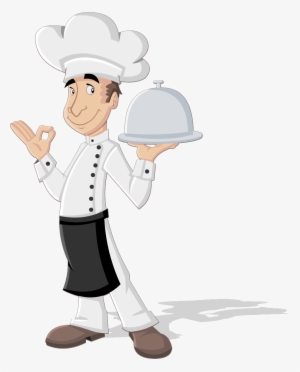 Serving Waiter Catering Industry Chef Cartoon Background - Cook