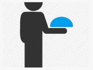 Steward Clipart Restaurant Waiter - Vector Graphics