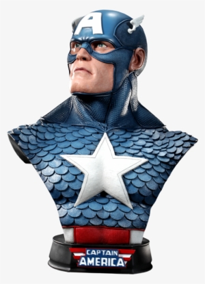 Captain America Life-size Bust - Captain America Bust Sideshow