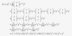 How Expand Binomials 256375 Print Adorable Equation - Binomial Coefficient Theorem