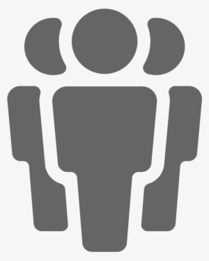 Contacts Icon Png For Kids - Friends Icon Png Grey