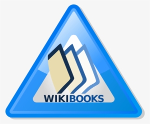 Warning Icon Wikibooks - Wikibooks Logo