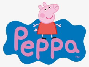 Peppa Pig Molde Pig Png, Pig Party, Real Moms, Fiestas - Peppa Pig Logo .png