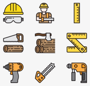 Jpg Stock Construction Icon Packs Svg Psd Carpenter - Investment
