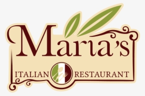 Maria's Italian Restaurant - Italian Restaurant Logo Png