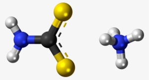 Ammonium Dithiocarbamate 3d Ball - Unsaturated Hydrocarbon