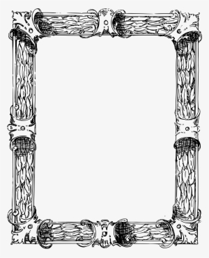 Ornate Frame Png - Frame A4 Png