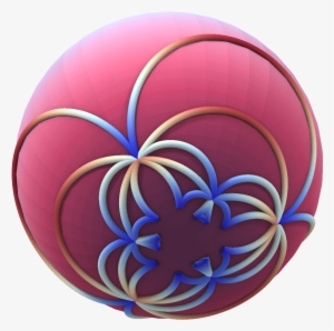 Picture Of 3d Model Of Second Level Riemann Sphere - Circle