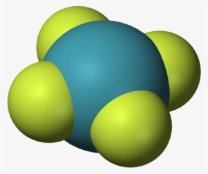 Xenon Tetrafluoride 3d Vdw - Xenon Molecule