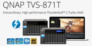 Qnap Thunderbolt - Qnap Tx-800p (8-bay Expansion Unit)