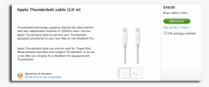 Thunderbolt Drives Two Separate 10gbps Links, One For - Thunderbolt