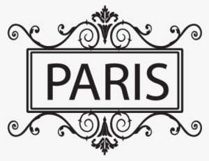 Paris & Ornate Frame Wall Quotes™ Decal - Paris Coloring Pages Printable