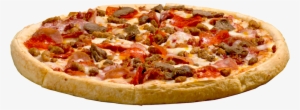 Free Download Meat Clipart Sicilian Pizza Italian Cuisine - All Meat Pizza Png