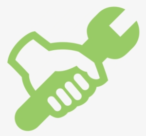 Repair Wrench Icon - Wrench Png Green