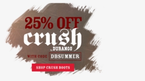 25% Off Crush Boots - Tan Inc. Grease 50x Jet Black Bronzing Lotion