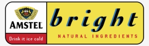 Amstel Bright Logo Png Transparent - Amstel Bright Beer Logo