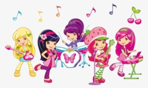 Image Free Musical Images Clip Art Free To Download - Strawberry Shortcake And Friends Png