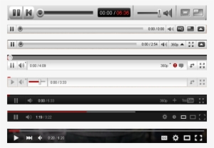 Youtube Video Player Evolution By Dangerhillterror - User Interface Design