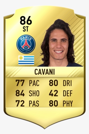Cavani Up - Rashford Fifa 17 Card