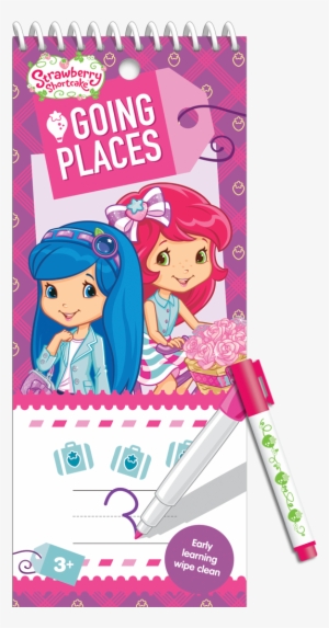 Strawberry Shortcake Png - Wipe Clean Strawberry Shortcake: Going Places