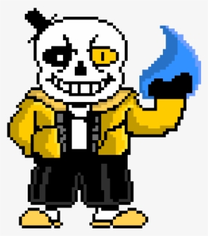 Bill Cipher Sans - Flowey Possession Sans Sprite
