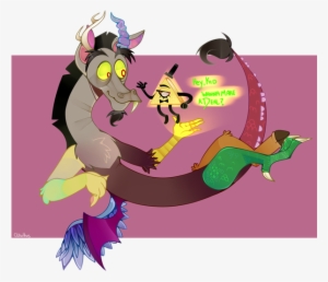 God Of Chaos My Little Pony, Discord, Bill Cipher, - My Little Pony: Friendship Is Magic