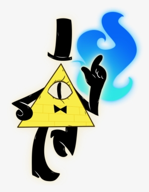 Bill Cipher By Friendlypoe On Deviantart Clip Black - Transparent Bill Cipher Hd