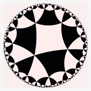 4 6 Hyperbolic Checkerboard - Circle