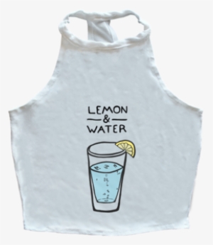 Lemon & Water - Crop Top