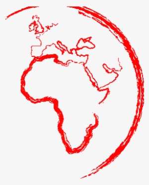 Africa Record Run - Logos With Africa Map