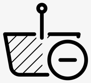 Shopping Basket Minus - Circle