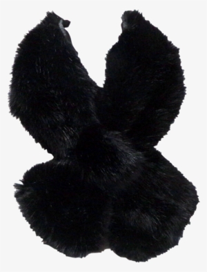 Clip Art Freeuse Stock Faux Fox Crossover Black Laura - Fur Scarf Transparent Background