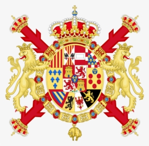 Versión Común Mostrada En Las Banderas De Los Regimientos - Royal Coat Of Arms Spain