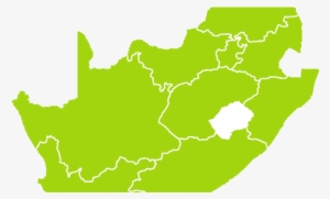 Country South Africa Map Azania - South African Map Png