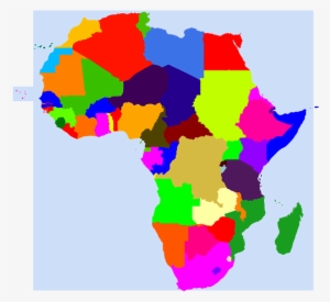 Geography, Africa, Map, World, African, Center - Colorful Map Of The Continent Of Africa Journal: Take