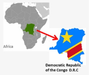 Map Of Democratic Republic Of Congo In Africa - Location Map Of Kenya