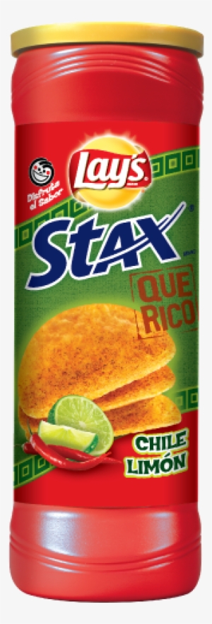 Lay's Stax® Que Rico Chile Limón Flavored Potato Crisps - Stax Sour Cream And Onion