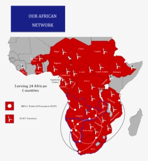 Paratus Telecom South Africa Map - Pan Africanism