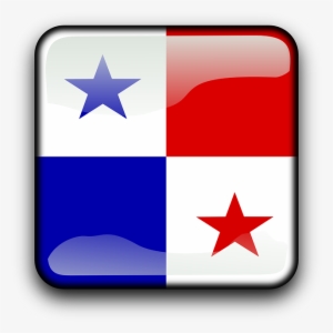 Button Panama, Flag, Country, Nationality, Square, - American Flag Heart Svg