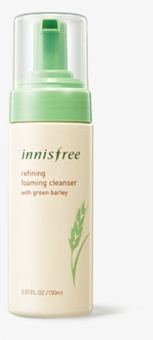 Refining Foaming Cleanser With Green Barley, , Large - Bottle