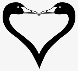 Swan Heart Vector Freeuse Download Techflourish Collections - Cygnini